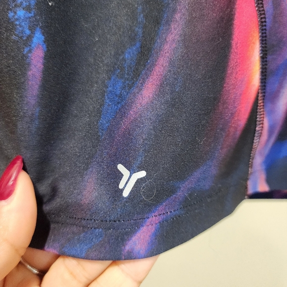 Old  Navy Light Support Vibrant Abstract Sport Bra  Crop Top XXL - Picture 7 of 11